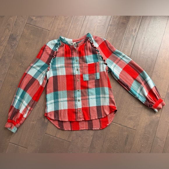Anthropologie Pilcro Plaid Buttondown - Picture 7 of 12